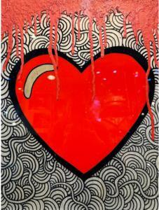 LOVE HURTS by Swurl - Original - PoP x HoyPoloi Gallery